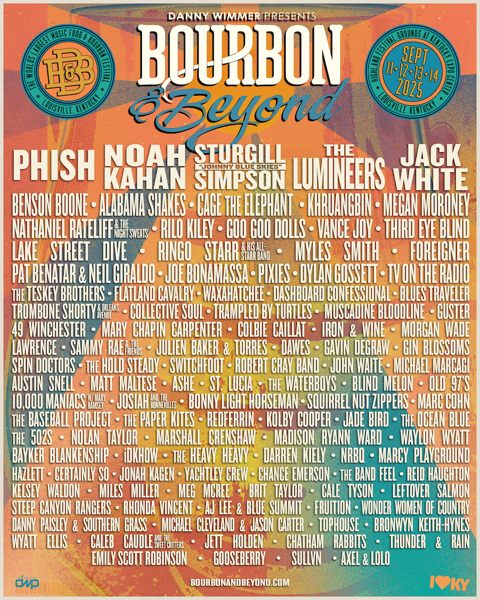 Bourbon & Beyond 2025 Lineup